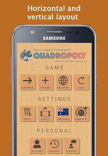 Quadropoly Best AI Board Business Trading Game