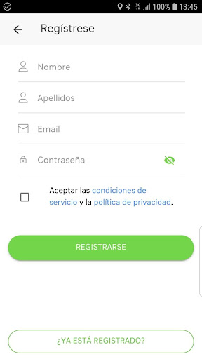 Android application Parkapp Costa Rica screenshort