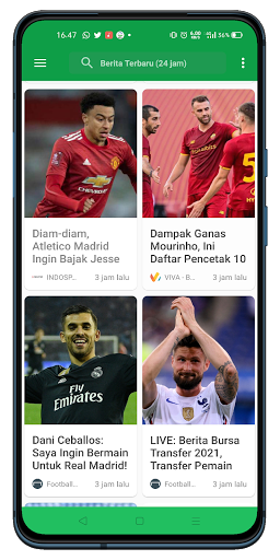 Kabar Sepak Bola Dunia Screen 2
