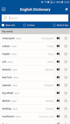 Android application Dictionary of English LDOCE6 screenshort