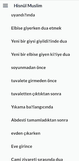 Hisnül Müslim Türkçe