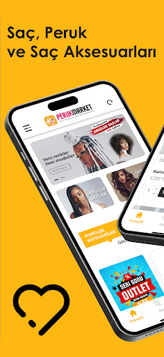 Android application Peruk Market screenshort