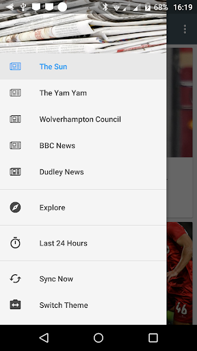 Android application Wolverhampton local news screenshort