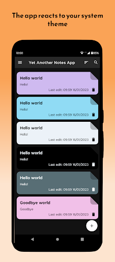 YANA: Yet Another Notes App Screen 2