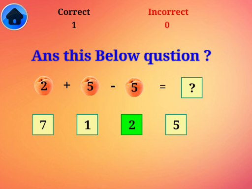 Different Maths Activities Screen 2
