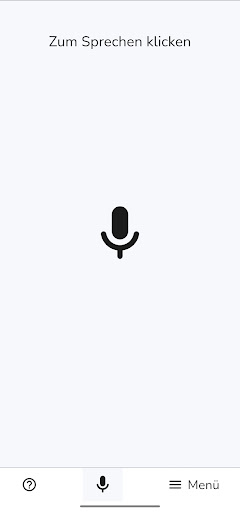 Android application tomedo.Voice screenshort