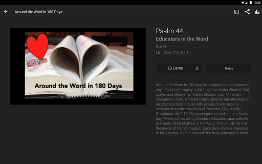 Screenshot of Christian Educators