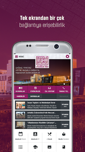 Android application MAU Mobil screenshort