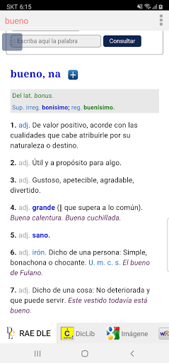 Todos Diccionario Español Screen 2