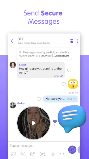 Viber Messenger - Free Video Calls & Group Chats android2mod screenshots 3