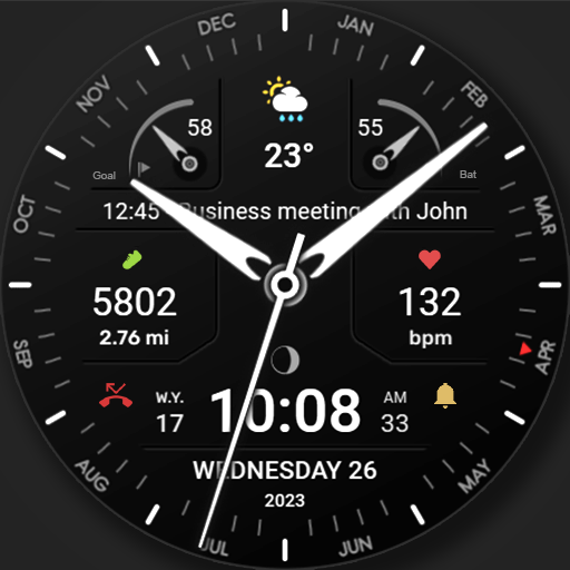 WFP 311 Modern watch face Logo
