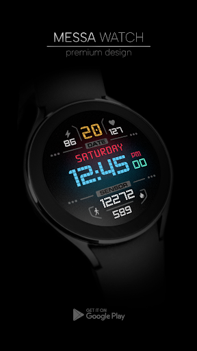 Digital Watch Face Pro Screen 2
