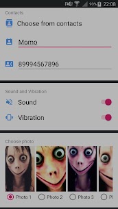 Scary Momo Fake Video Call Simulator v1.3 Mod Apk (Free Purchase/Unlimited Money) Free For Android 2