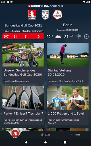 Bundesliga Golf Cup Screen 3