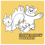 Cover Image of ダウンロード How To Draw Poke Cartoon 2.0 APK