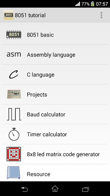 8051 Tutorial Pro - 2.8.85 - (Android)