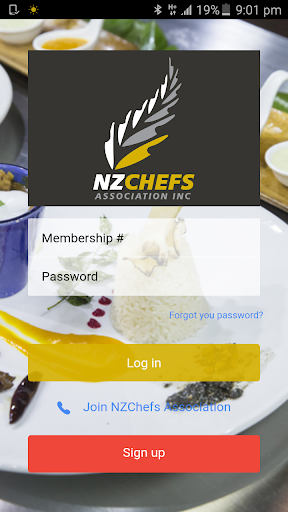 NZCHEFS Screen 2