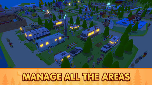 Camping Tycoon v1.5.99 MOD APK – Unlimited Money/All Unlocked poster-4