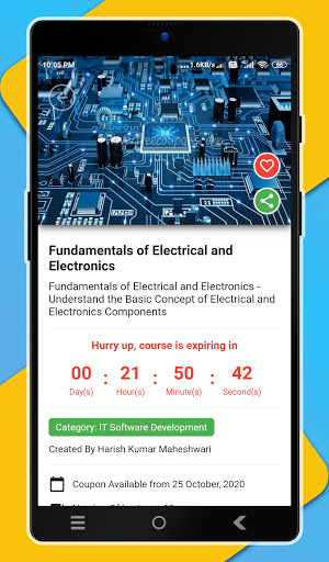 Tutorials Coupons Screen 2