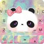 Cover Image of Download Cuteness Panda Keyboard - love  APK