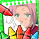 Sakura Coloring School : HD coloring pages - Androidアプリ