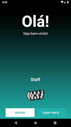 Android application Professor As Razoes do Corpo - screenshort