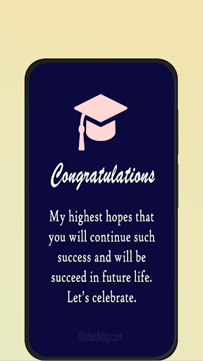 graduation wishes Screen 2