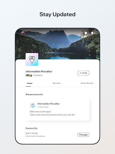 Android application Inspiration Paradise screenshort