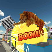 Wild Lion Rampage : Lion City Attack Simulator