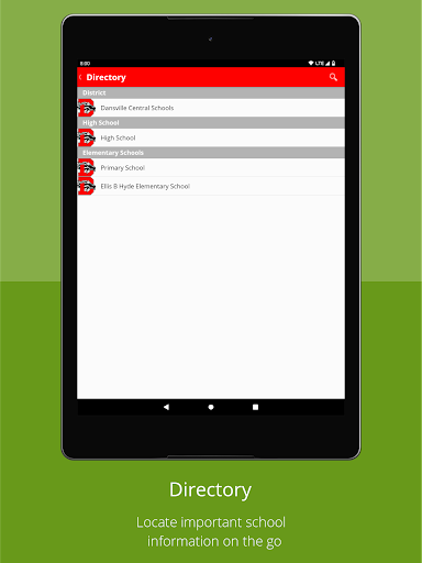 Dansville Central Schools Screen 2