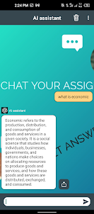 CHAT ASSIGNMENT