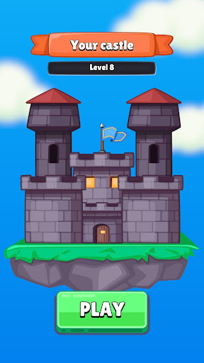 Android application Connect 3: Castle Clash! screenshort