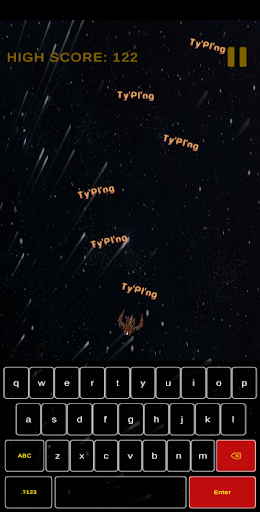 Android application TyPIng screenshort