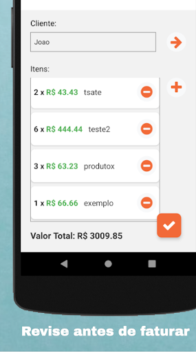 Gerencie: Vendas e Clientes Screen 3