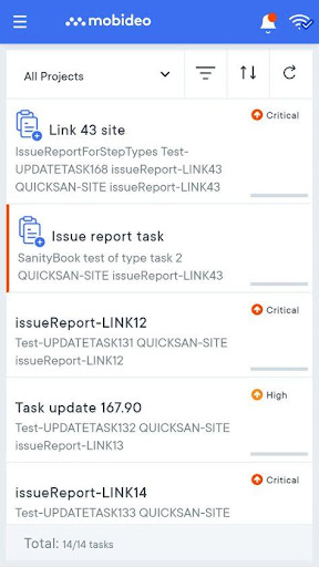 Mobideo App Screen 2