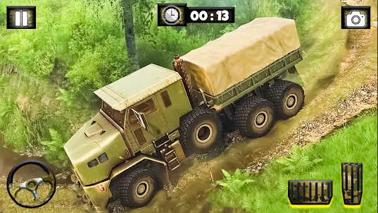 US Army Truck Drive 3D