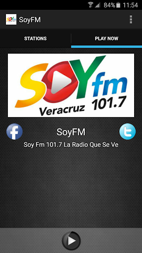 Android application SoyFM screenshort