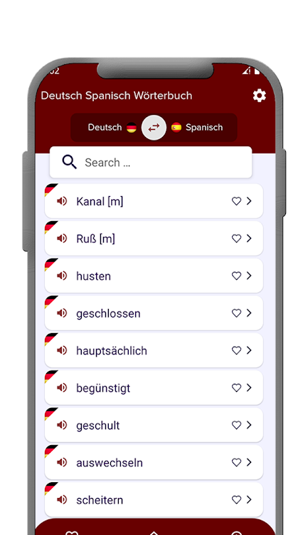 Deutsch-Spanisch Wörterbuch - 1.2 - (Android)
