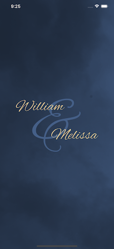 Android application Trouw William en Melissa screenshort