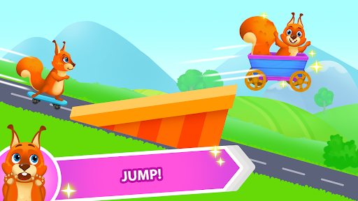 Racing Games: Kids Numbers Run Screen 3