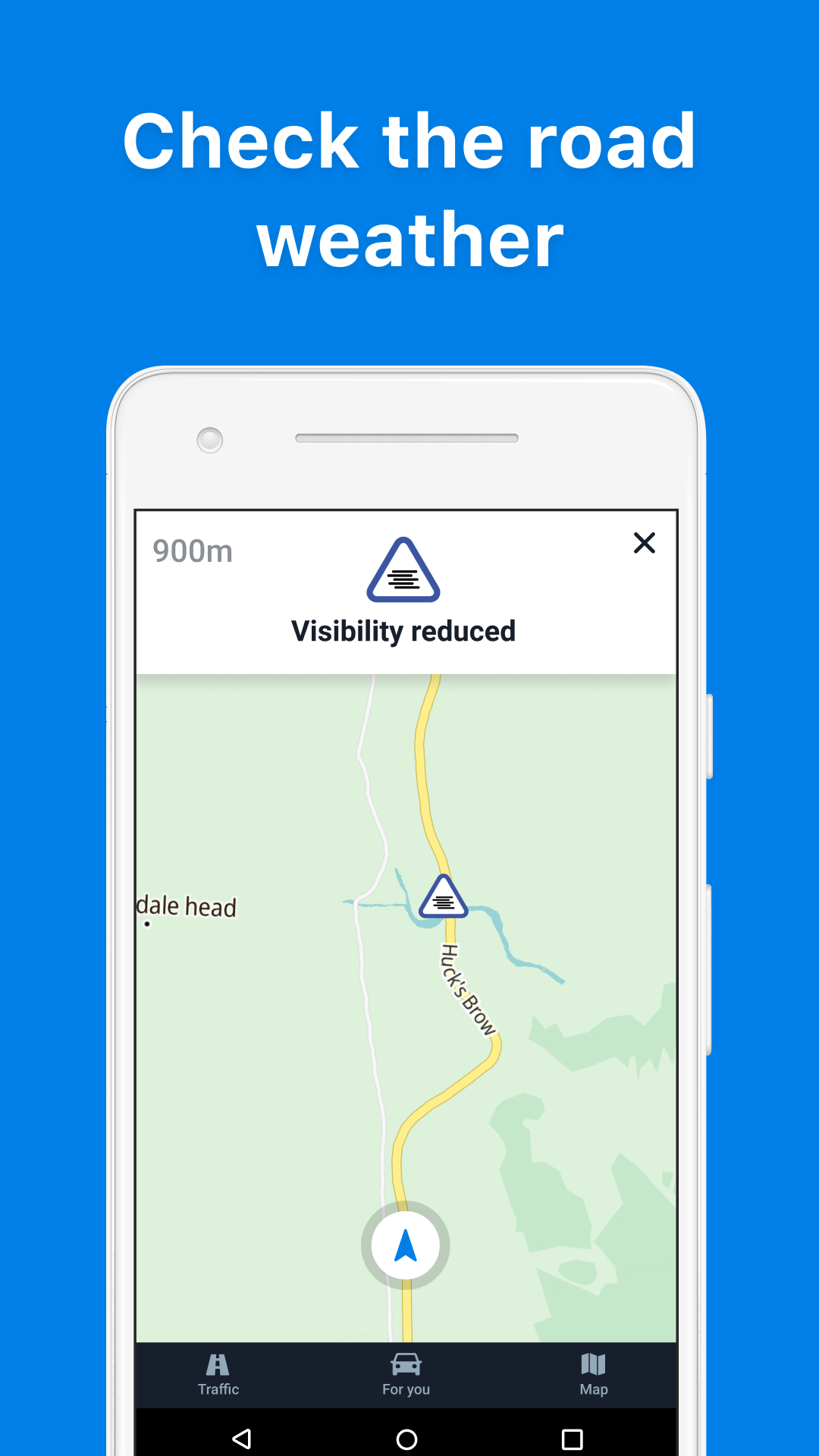 Android application V-Traffic: Traffic info screenshort