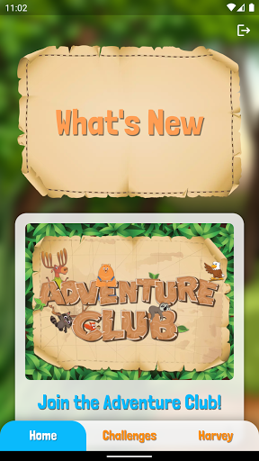 Android application Adventure Club screenshort
