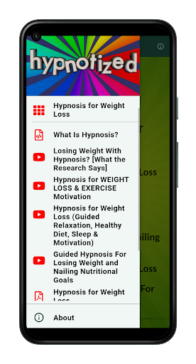 Android application Hypnosis for Weight Loss screenshort