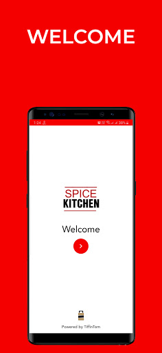 Android application Spice Kitchen screenshort