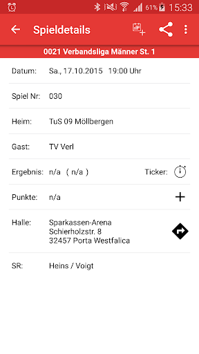 TV Verl Handball Screen 3