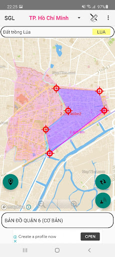 Bản đồ sử dụng đất Quận 6 tp.HCM