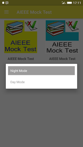 AIEEE Mock Test