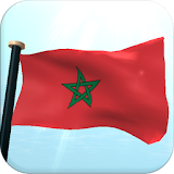 Morocco Flag 3D Free Wallpaper icon