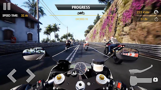 Turbo Bike Slame Race screenshots apk mod 2