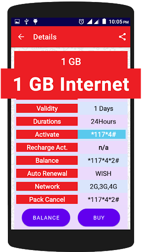 جاز پیکجز | Jazzs Data Screen 2